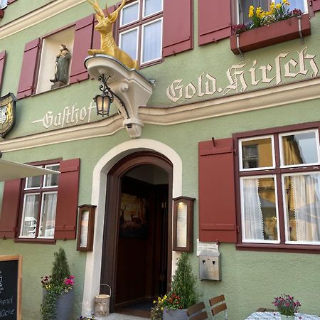 Goldner Hirsch Hotel Dinkelsbühl Exterior foto