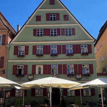 Goldner Hirsch Hotel Dinkelsbühl Exterior foto