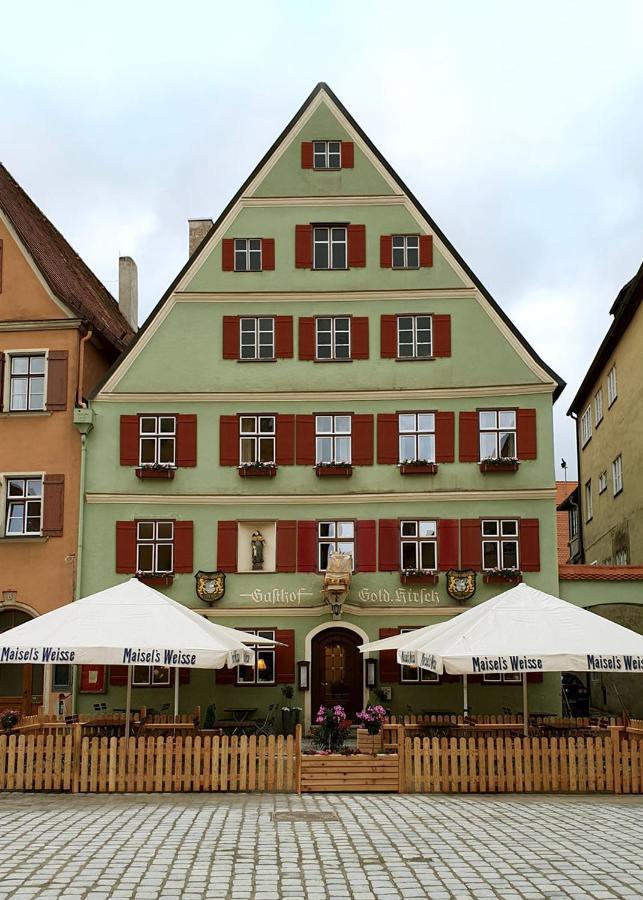 Goldner Hirsch Hotel Dinkelsbühl Exterior foto